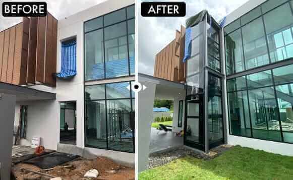 kalea-homelift-door-house-outdoor