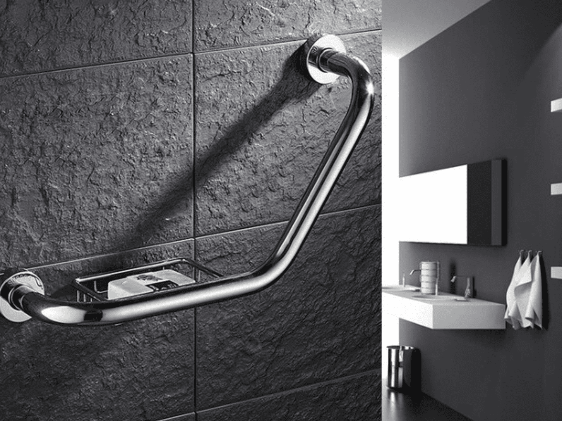 bathroom handrail