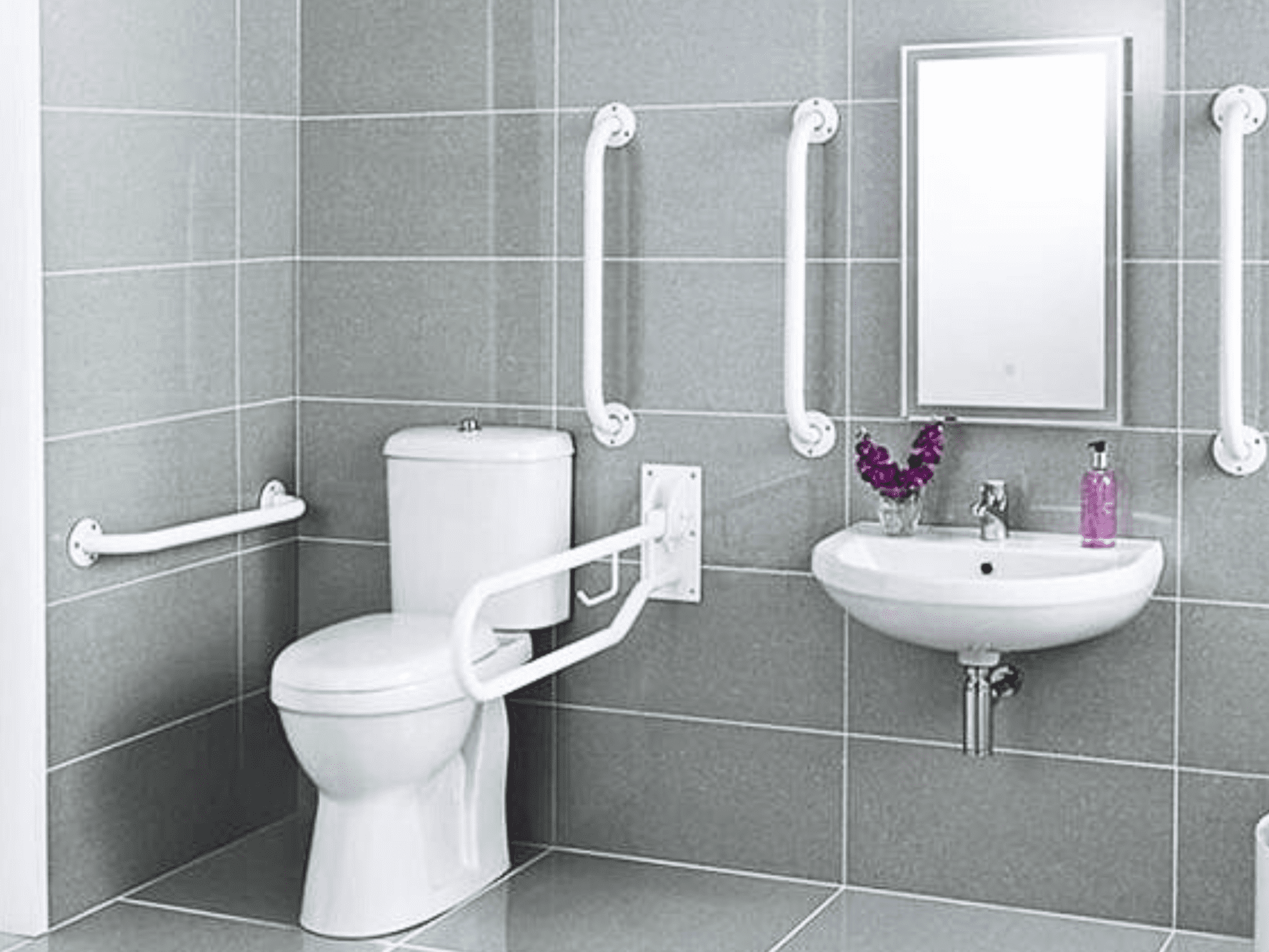toilet handrail