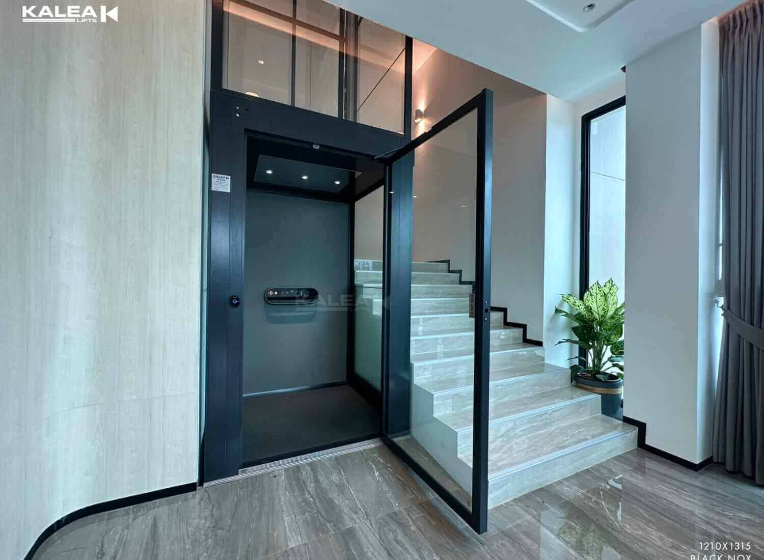 Muangsamut kalea lift home elevator 1210x1315 Black Nox 2