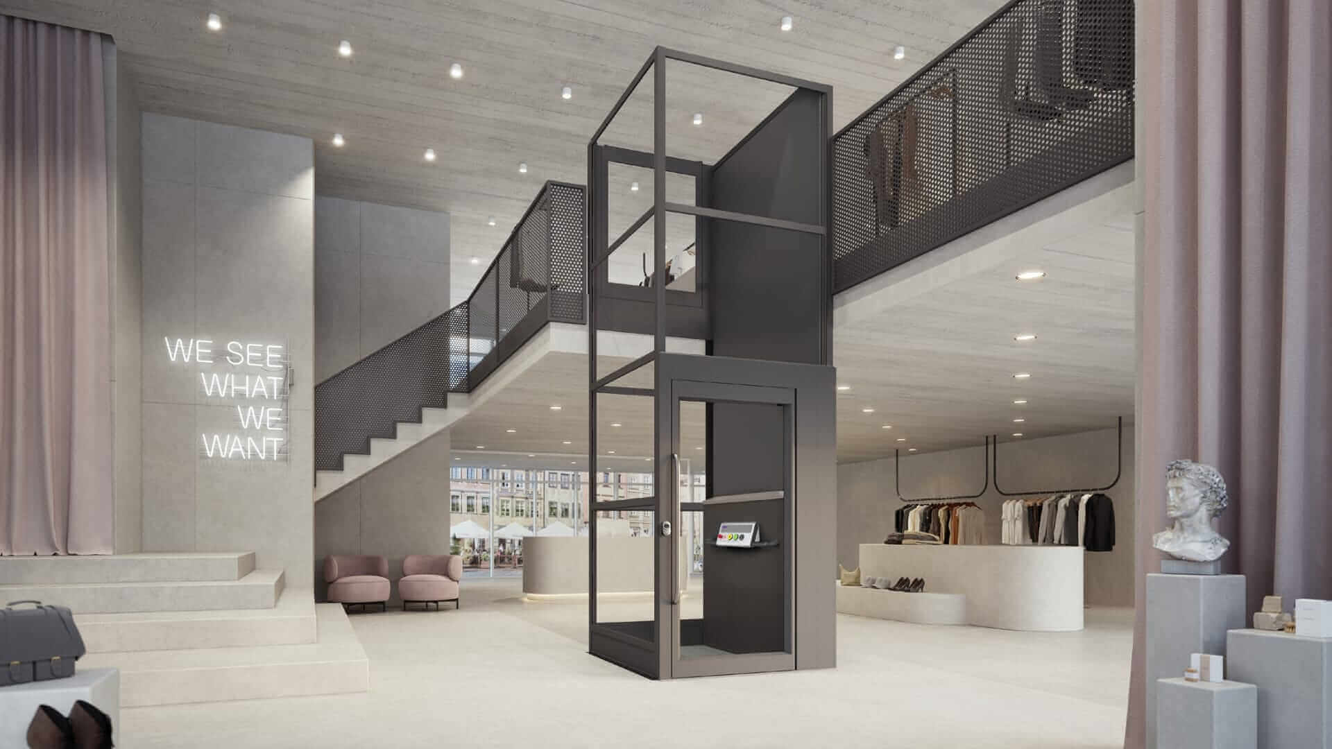 KALEA Silk ลิฟท์บ้าน สำหรับผู้สูงอายุ Elderly Lift และใช้ในอาคารพาณิชย์ Commercial Lift อย่างลงตัว KALEA Silk ลิฟท์บ้าน สำหรับผู้สูงอายุ Elderly Lift และใช้ในอาคารพาณิชย์ Commercial Lift อย่างลงตัว