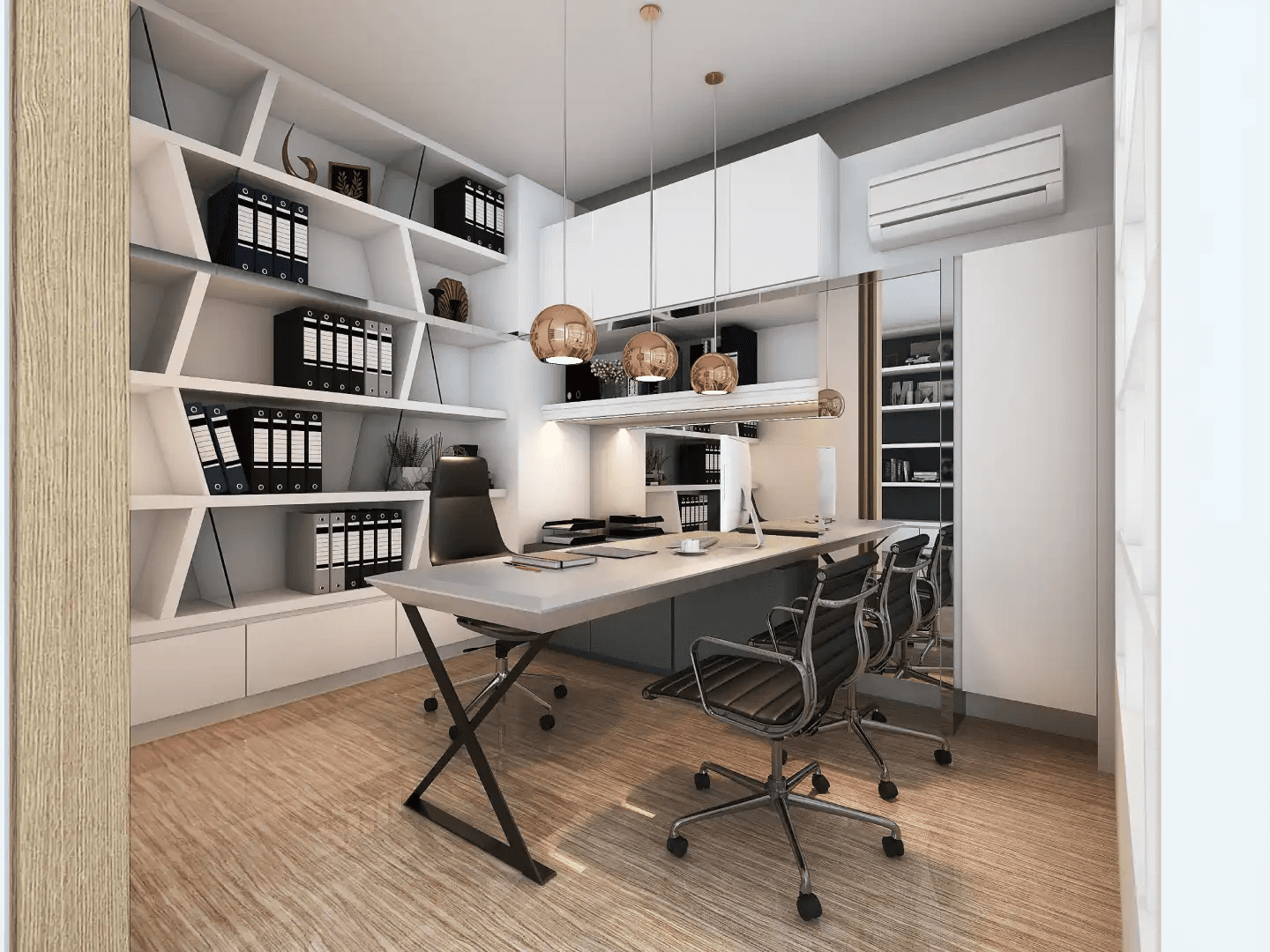 ตัวอย่างออกแบบภายในOffice