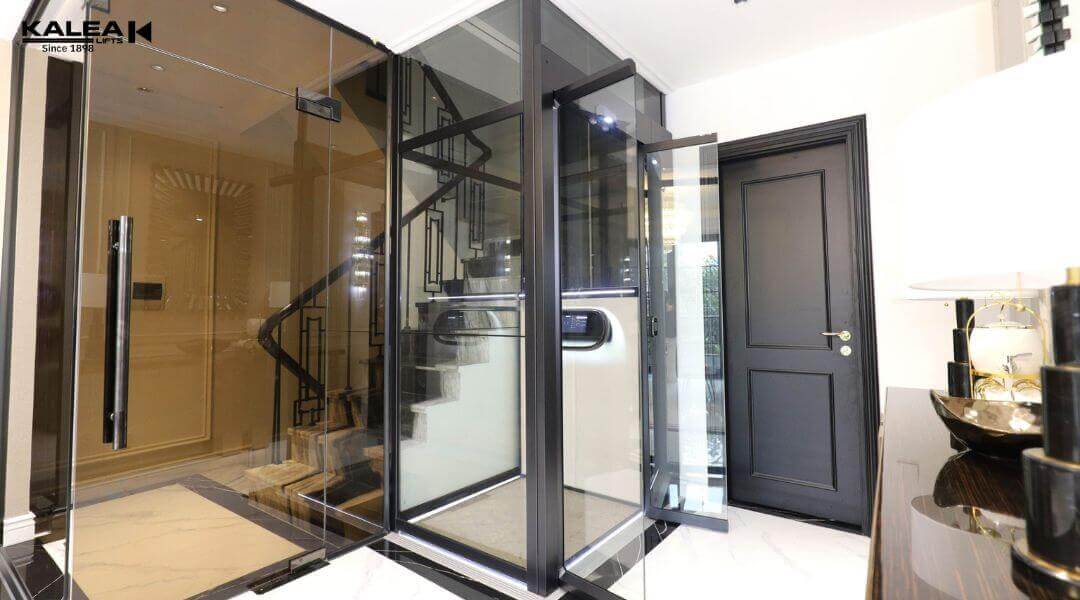 KALEA X50 ลิฟต์บ้านกระจกพาโนรามา สไตล์นอร์ดิก แผงควบคุมสัมผัส