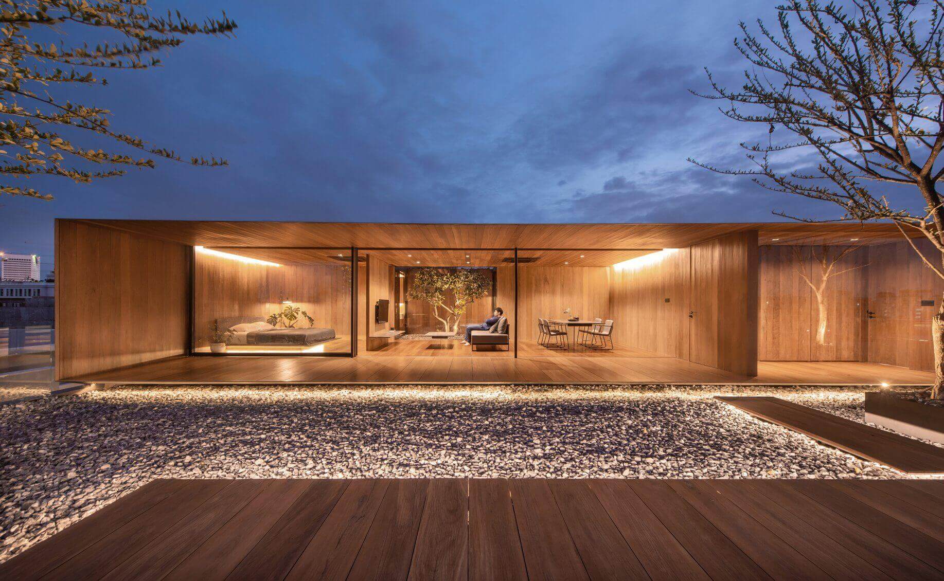 ผลงาน WARchitect The Skyscape บ้านมินิมอลบนดาดฟ้า กรุงเทพฯ โดยบริษัทสถาปนิกชั้นนำ