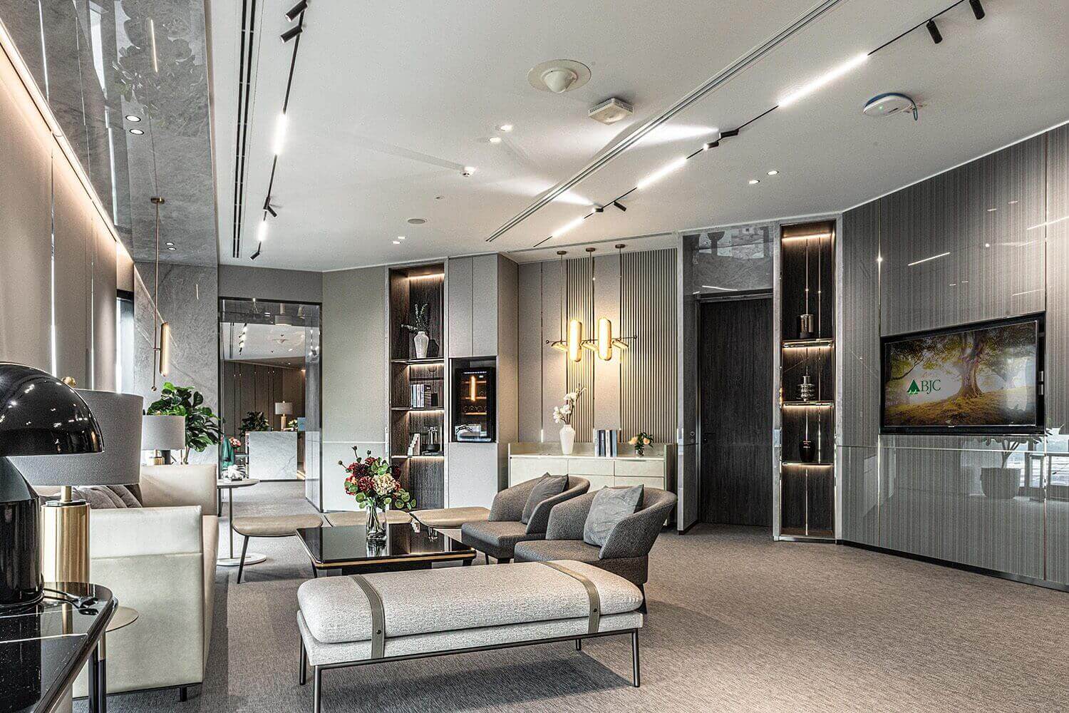 บริษัทตกแต่งภายใน ตัวอย่างโครงการ Corporate & Finance Berli Jucker Headquarters บริษัทตกแต่งภายใน ตัวอย่างโครงการ Corporate & Finance Berli Jucker Headquarters